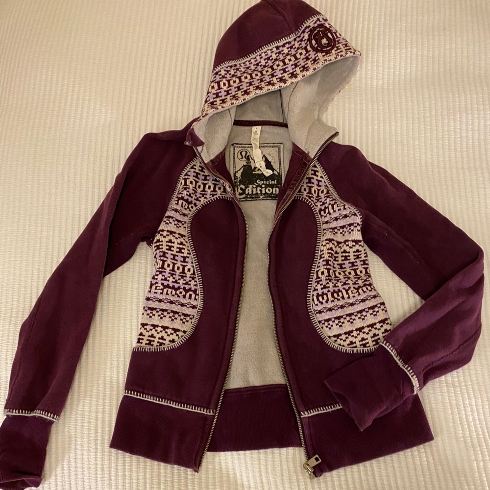 Lululemon Special Edition Scuba Hoodie, Size 6